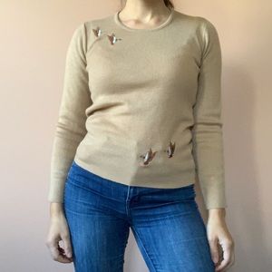 Vintage Margaret Chadwick Goose Sweater